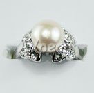 Wholesale ring jewelry-pearl ring