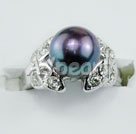 Wholesale ring jewelry-pearl ring