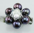 Wholesale ring jewelry-pearl ring