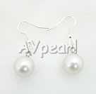 Wholesale earring-Austrian crystal seashell bead earrings