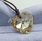 austrian crystal heart of ocean pendant