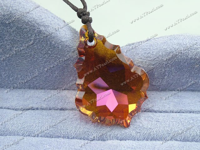 austrian baroque crystal pendant