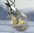 Wholesale Austrian Jewelry-austrian angel's tear crystal pendant