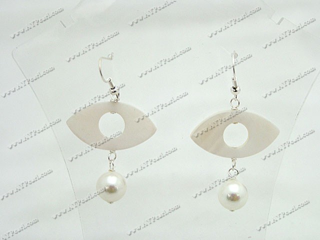 seashell beads shell earrings