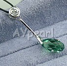 925 silver austrian crystal necklace