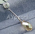 Wholesale Austrian Jewelry-925 silver austrian crystal necklace
