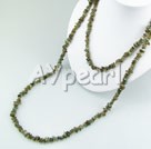 Wholesale fillet flash stone necklace