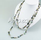 pearl black lip shell necklace