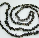 irregular natural smoky quartz necklace 