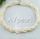 Wholesale Jewelry-3-4mm pearl necklace