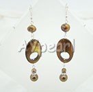 pearl shell earrings