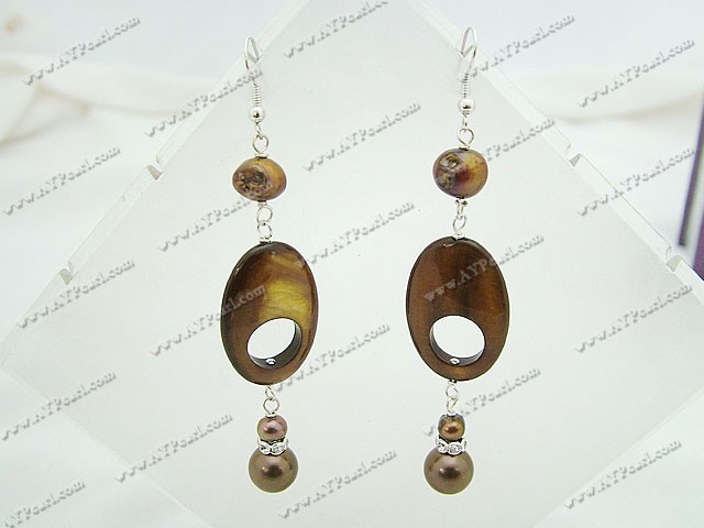 pearl shell earrings