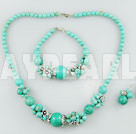 turquoise jewelry set