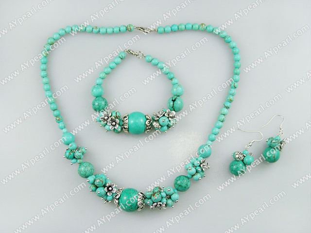 turquoise jewelry set