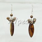 Wholesale pearl shell earrings