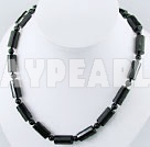 faceted brazil agate necklace