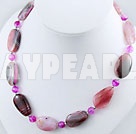Wholesale brazil agate necklace