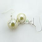 Boucles d'oreilles perles de coquillage