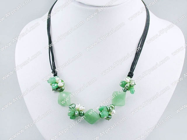 perle de cristal collier Aventurine