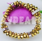 -elastic crystal bracelet