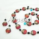 Wholesale Set Jewelry-black crystal colored glaze set