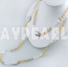 crystal agate necklace