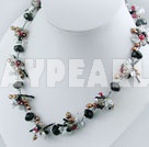 Wholesale pearl crystal necklace