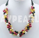 acrylic pearl crystal set