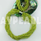 Wholesale glass beads pearl set