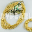 glass beads pearl set