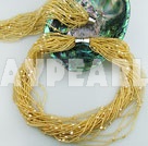 glass beads pearl set