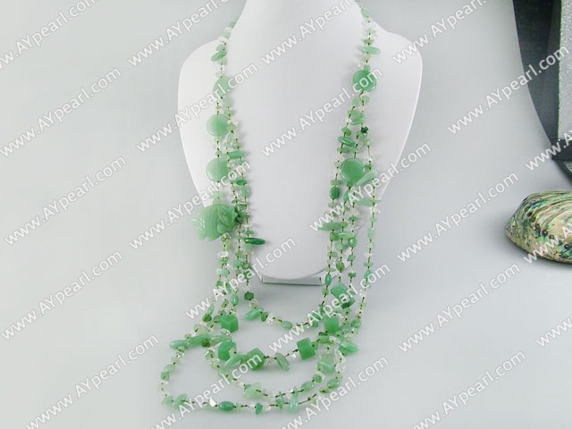 crystal aventurine necklace