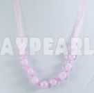 colored glaze necklace