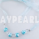 Wholesale colored glaze necklace