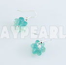 Wholesale rainbow fluorite earring