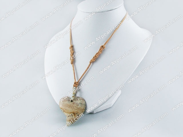 Picture Jasper pendant