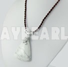 white turquoise pendant
