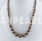 seashell bead necklace