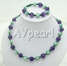 Wholesale Gemstone Jewelry-amethyst  amazon jewelry sets