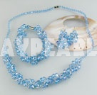 manmade crystal set