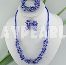 Wholesale manmade crystal set