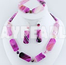 Wholesale dyed agate set