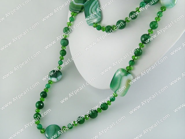 cristal vert agate du Brésil