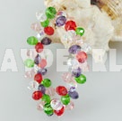 elastic crystal bracelet