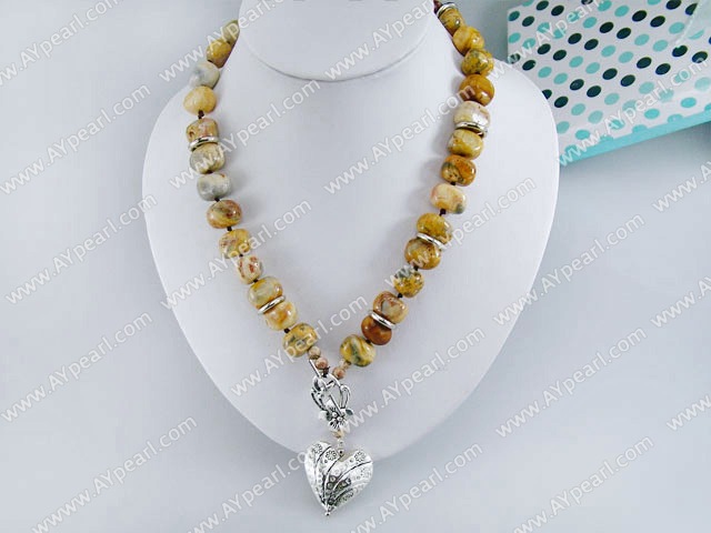 yellow gem necklace