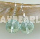 Wholesale blue crystal earrings