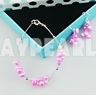 dyed pearl set