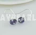crystal earrings
