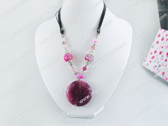 agate necklace