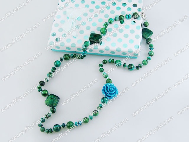 phenix stone turquoise necklace